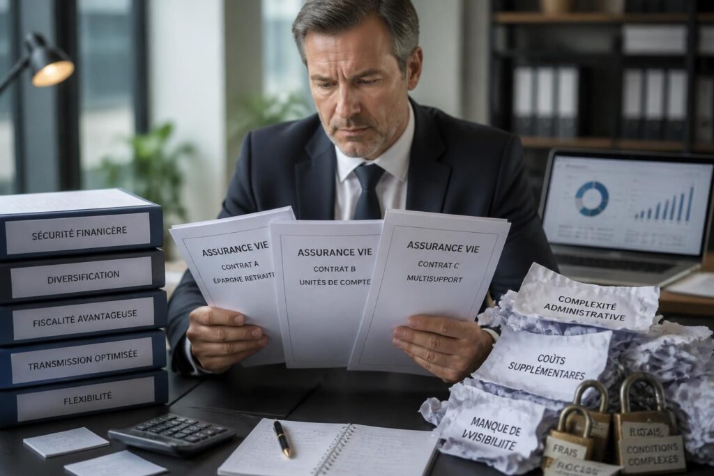 découvrez les avantages et les limites de cumuler plusieurs contrats d'assurance vie pour optimiser votre patrimoine et votre sécurité financière.